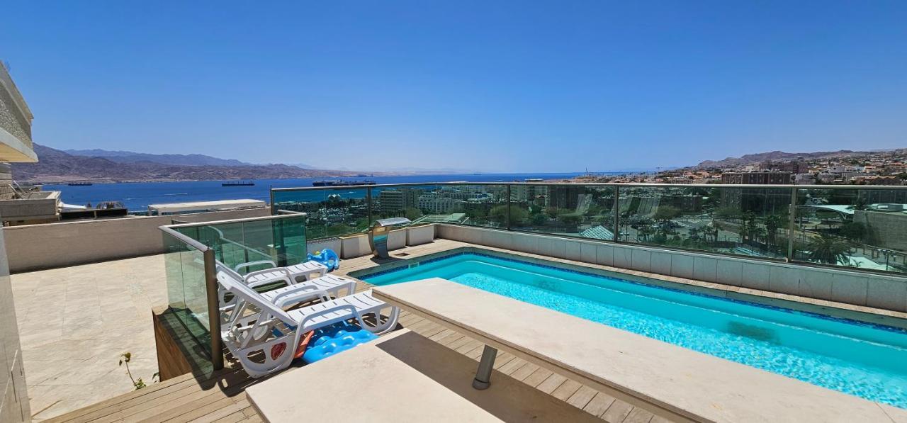 Luxury Exclusive Top Class Apartments Near The Sea With Pool Ejlat Exteriér fotografie